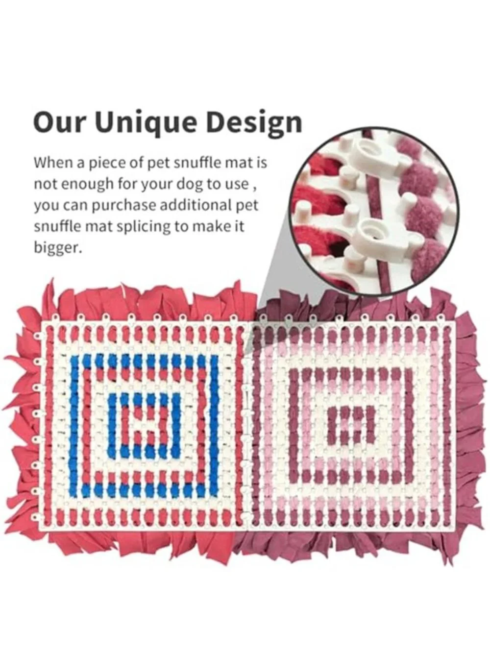 New Pet Snuffle Mat for Dogs, Dog Feeding Mat, Nosework Training Mats for